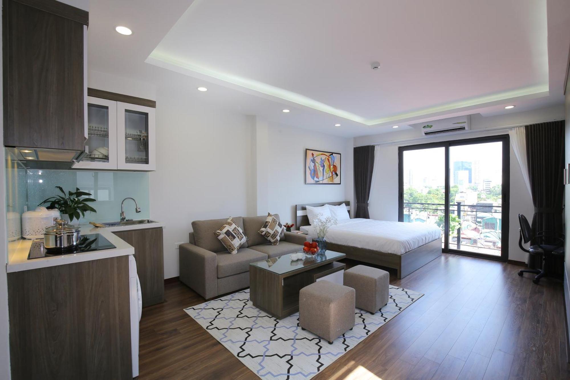 Sumitomo9 Apartments & Hotel - Alley 58 Dao Tan Hanoi Zewnętrze zdjęcie